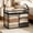 A, variant on WLAGOOD Foldable Waterproof Storage Bin with Zipper & Reinforced Handles,Transparent Organizer for Garments Linens Office Goods Closet Under Bed and Moving Storage