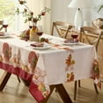thumbnail image 2 of Newbridge Thanksgiving Country Harvest Turkey Set of 4 Fabric Bordered Napkins, 2 of 6