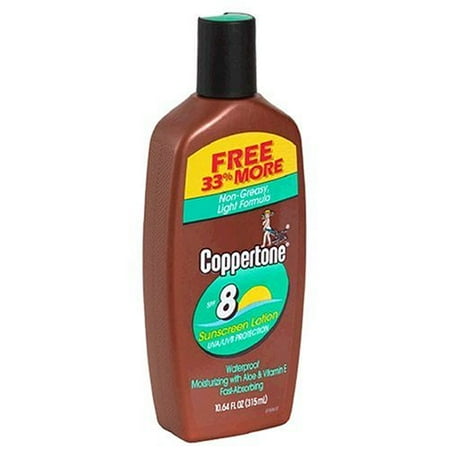 Coppertone Sunscreen Lotion SPF 8 (8 fl oz) - Walmart.ca