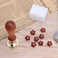 thumbnail image 3 of BRANDONOMICS Antique Wood Handle Metal Christmas Sealing Wax Stamps Invitations Decor (4, 3 of 7