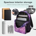 thumbnail image 5 of Aplkyhs Cherry Blossom Axolotl School Backpack for Students 6-18 Ergonomic Padded Adjustable Straps Large Capacity Water Resistant Book Bags for Kids Elementary Middle High School, 5 of 7