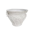 thumbnail image 5 of Large Outdoor Planter - Antique White, 20.5-inch Wide MGO Patio Pot for Porch & Garden, 5 of 7