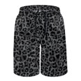 thumbnail image 6 of Binienty Men's Board Shorts Swim Trunks With Leopard Print - Quick Dry for Summer Beach and Water Activities, 6 of 9
