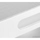 thumbnail image 5 of Home Redefined Bandeja Decorativa para Servir de Piel Sintética de Cocodrilo Rectangular de 45 X 30 Cm con Asas, Color Blanco, 5 of 5