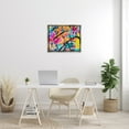 thumbnail image 3 of Stupell Industries Vivid Love Graffiti Collage Abstract Painting Gray Floater Framed Canvas Art Print Wall Art, 31 x 25, 3 of 10