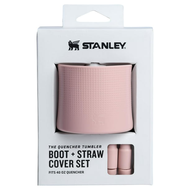Set de accesorios STANLEY Quencher para botas y gorra con funda de paja, color rosa