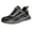 Black, variant on NOKIO Retro Hiking Sneakers for Men Comfy Breathable Summer Sport Shoes Wide Width Casual Running Shoes Trendy Versatile Athletšc Shoes with Durabš
e Soft Sole for Back to College