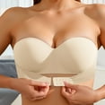 thumbnail image 2 of Women Front Closure Single Layer Wireless Bra (1pc), 2 of 4