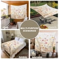 thumbnail image 6 of Colorful Wildflower Large Tapestry for Bedroom Wall Hanging Tapestry,Botanical Vintage Floral Country Retro Ceiling Backdrop Tapestries Poster Blanket Wall Decor for Teens Room Living Room 86" x 104", 6 of 8