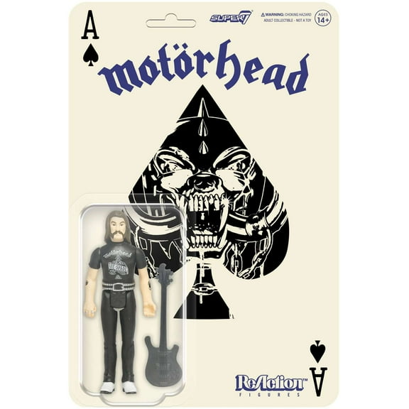 Super7 Motorhead Lemmy Ace of Spades ReAction Figure 3.75 inches