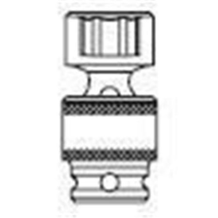 

1/2 Inch Drive Standard 6 Point Universal Impact Socket - 14mm