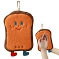 thumbnail image 2 of Cleaning Cloth Rag Cute Hand Towels Hanging Water Absorbing Thickened Bathroom Handkerchief Towels Hand Washing Small Square Towels Kitchen Cloths Dish Cloth,Kitchen Cleaning Cloth,Microfiber Cloth,C, 2 of 9