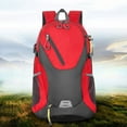 thumbnail image 4 of AMERTEER 40L Outdoor Backpack Large-capacity Polyester Climbing Travel Knapsack (Red), 4 of 7