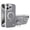 Gray, variant on Luxury Carbon Fiber For iPhone 14 Case with Magnetic Ring Stand, Compatible with MagSafe Wireless Charging,Shockproof Rugged Bumper Protective Cover Metallic Camera Protection,Brown