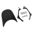 thumbnail image 5 of Motorcycle Front Windshield PC Airflow Wind Deflector Fairing Windscreen for CT125 CT110 Hunter Cub Black, 5 of 5