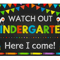 thumbnail image 3 of Colorful Welcome Kindergarten Banner with Balloon Apple Book Crayon Elements Party Backdrop Decorations for First Day School Event Photography Props Kids Party Decor, 3 of 7