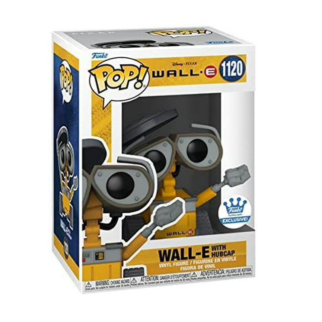 ¡Funko Pop! Pixar - Pared - E con Tapacubos Funko Exclusive POP! POP