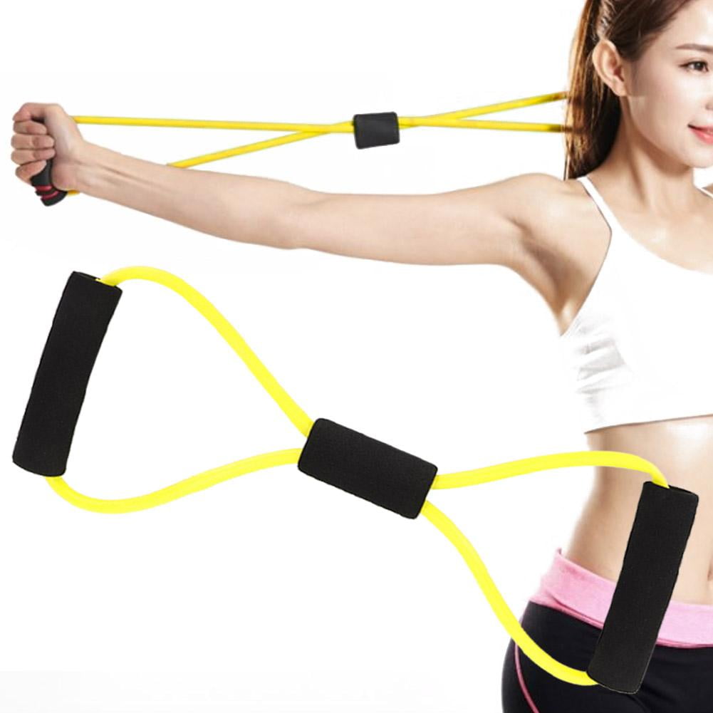 OTVIAP 8 Shaped Elastic Fitness Pulling Rope Chest Expander Yoga Body