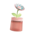 thumbnail image 2 of Mini humidificador Humidificador Humidificador Muto en forma de flor 260 ml de lámpara nocturna portátil Difusor de aceite esencial para la oficina Rosa, 2 of 8