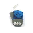 thumbnail image 2 of Blue 2pcs Hand Wind Up 3 LED Flashlight for Travel Emergency Camping Climbing Hiking, 2 of 5