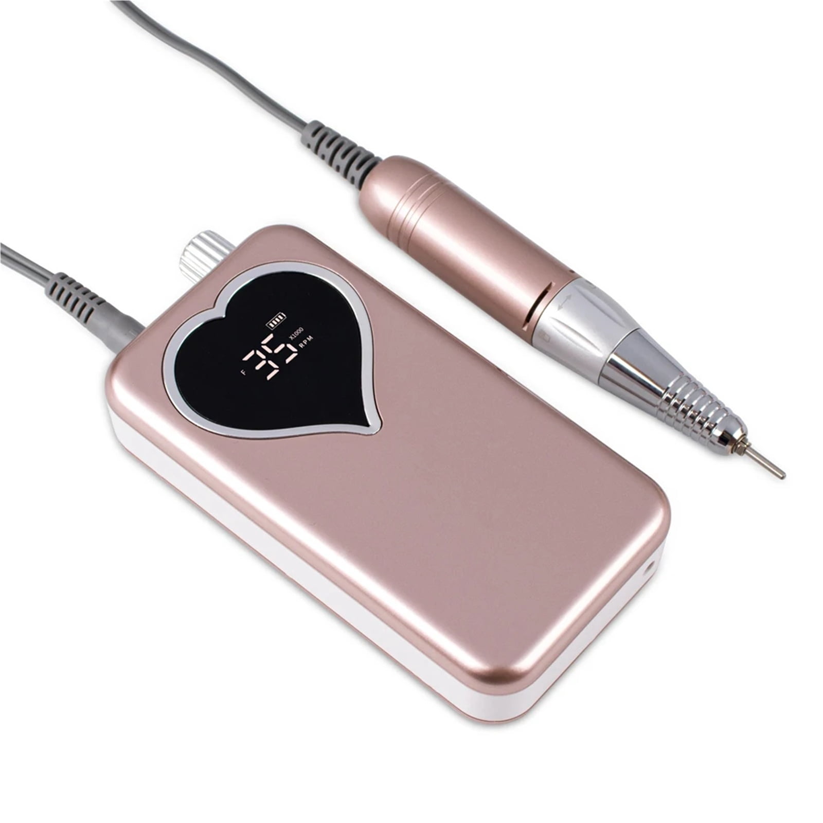 Professional Manicure Electric Nail Drill Machine 35000RPM Cordless Nail File Rechargeable Nail Polishing Grinder For Nails