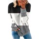 thumbnail image 2 of ICHUANYI Clearance Women's Fashion Printed Loose T-shirt Long Sleeves Blouse Round Neck Casual Tops Sweatshirt Hoodies(Black, S) ICHUANYI WER2023081511418, 2 of 5