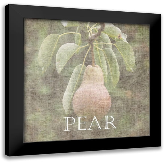 Lewis, Sheldon 12x12 Black Modern Framed Museum Art Print Titled - Pear