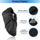 thumbnail image 4 of Uxcell Fundas de Zapatos Reutilizables Lavables y Engrosadas, Protectores de Zapatos Antideslizantes, Negras, 2 Pares, 4 of 6