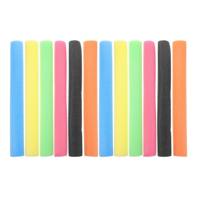 Miangastore 12pcs Foam Tubes for Trampoline Pole Protection Anti-Collision Foam Tube Covers for Jumping Bed Poles Trampoline Railing Foam Tube Sleeves Trampoline Pole Foam Sleeves Replacement