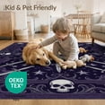 thumbnail image 4 of ODIKA 2'x3' Washable Doormat Horror Halloween Skull Spooky Witchy Vintage Witch Ghost Gothic Refined for Entryway, Kitchen, Laundry Room, Non-Slip, Low Pile, 4 of 7