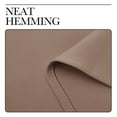 thumbnail image 4 of NICETOWN Long Blackout Curtains for Bedroom Thermal Insulated Noise Reducing Grommet Privacy Drapes, W52 x L95, Set of 2, Cappuccino, 4 of 6