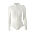 thumbnail image 5 of Milageto Long Sleeve Swimsuit for Women Soft Surfing Wetsuit for Scuba Travel Workout XL, 5 of 8