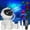 B, variant on TopLLC Star Projector Galaxy Night Light Spaceman Astronaut Space Projector 8 Projection Effects 360 Degree Rotation Star Projector Night Light With Remote Control A chopper