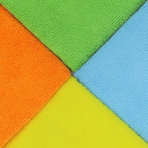 50PC Pack Microfiber Cleaning Wash Cloth Towel No-Scratch Rag Car Polishing Detailing