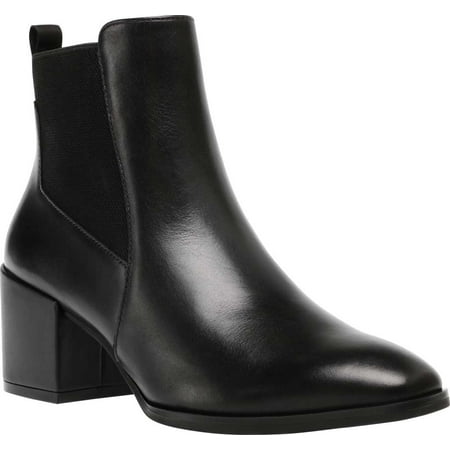 

Women s Anne Klein Parson Chelsea Boot Black Leather 8 M