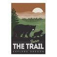 thumbnail image 2 of Oregon, Bear the Trail (19x27 inches, Premium 500 Piece Jigsaw Puzzle for Adults and Family, Made in USA), 2 of 4
