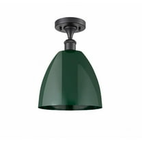 Innovations Lighting - Plymouth Dome - 1 Light Semi-Flush Mount In Industrial