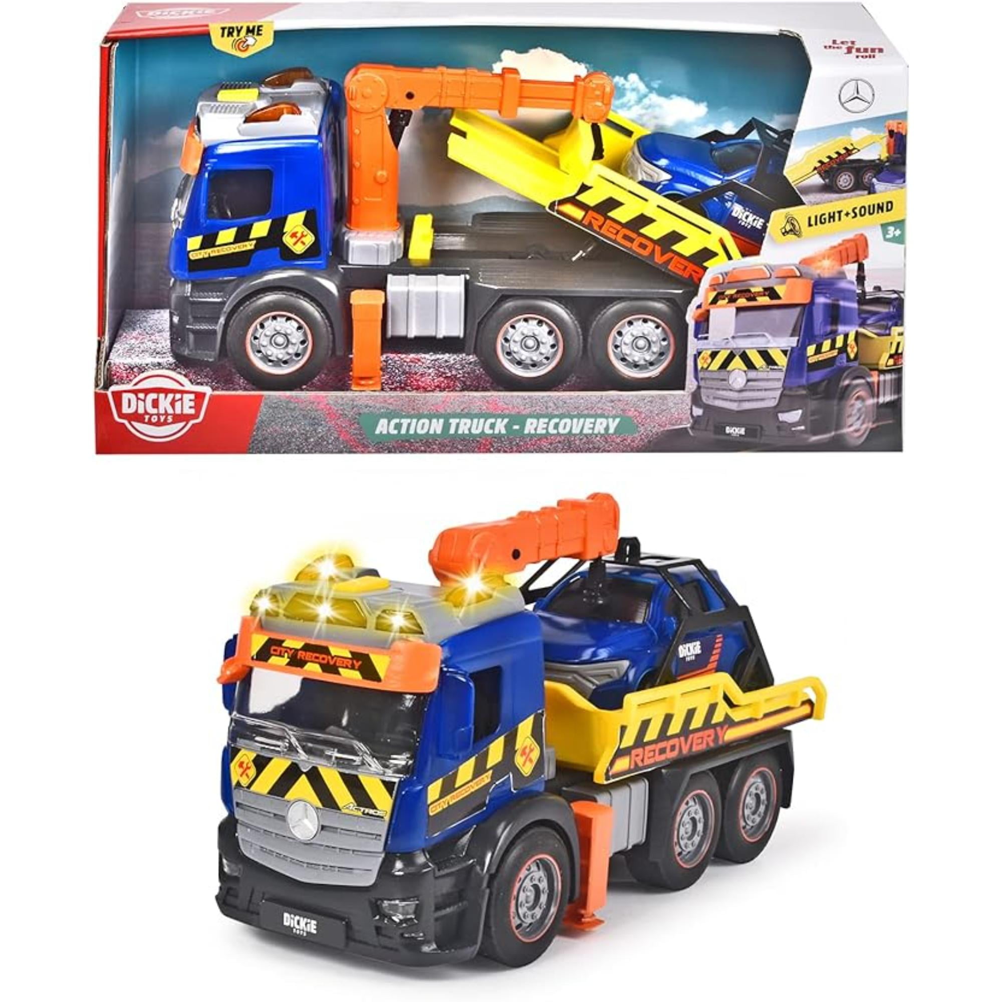Dickie Toys - Action Truck Recovery Tow Truck - Walmart.com