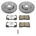 thumbnail image 3 of PowerStop Front Z26 Street Warrior Carbon-Fiber Ceramic Brake Pad and Drilled and Slotted Rotor Kit Fits: FORD Select Models K4547-26, 3 of 9