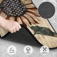 thumbnail image 3 of Balery USA Sunflower Flag Juego de 4 Alfombrillas para Auto, Revestimientos de Caucho Resistente, Diseño Antideslizante, 3 of 7