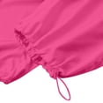 thumbnail image 5 of CPNG Girls' Summer Fashion Cargo Pants Elastic High Waist Wide Leg Baggy Multi-Pocket Cargo Sweatpants Casual Jogger(Hot Pink,13-14 Years), 5 of 8