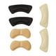 thumbnail image 1 of 3 pares de tacones altos almohadilla de cojín espesado pegatina de talón (negro, beige, caqui), 1 of 5