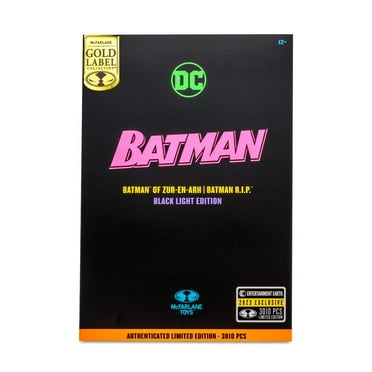 McFarlane Toys DC Multiverse Batman of Zur-En-Arh Black Light Exclusive Action Figure, 7-Inch