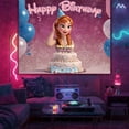 thumbnail image 5 of Anna's birthday banner, with bright colors, is perfect for spring and summer celebrations, parties, photography shoots, indoor/outdoor decoration, and colorful pattern banners., 5 of 8