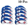 thumbnail image 1 of Bangcool 10PCS Golf Club Cover Creative Fashion Golf Iron Cover Protective Head Cover, 1 of 5