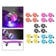 thumbnail image 2 of Ruedas luminosas de monopatín, 4 piezas / de ruedas de monopatín iluminadas Ruedas de patín de / monopatín para patinaje de DYNWAVEMX Rueda de patineta iluminada, 2 of 8