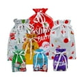 thumbnail image 1 of SIfdSeng Get it Fast Christmas Drawstrings Bags 2026 New Christmas Bags Assorted Sizes Christmas Wrapping Bags Multipack Holiday Drawstring Bags Multicolor Xmas Bags, 1 of 7