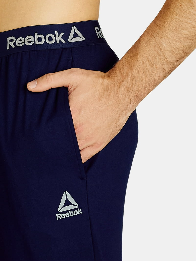 Reebok Men's Tech Comfort Tapered Jogger Pajama Lounge Pant, Sizes