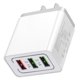 thumbnail image 2 of Cateissary QC3.0 Cargador de pared rápido 3 USB Multi-puerto 5V / 9V / 12V Cargador de teléfono de viaje inteligente 3 puertos Enchufe de EE. Cargadores de dispositivos electrónicos específicos, 2 of 6