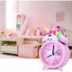 thumbnail image 3 of Sveglia Unicorno per Ragazze e Bambini, Decorazione Camera da Letto Carina, Lancetta dei Secondi Silenziosa Senza Ticchettio, con Retroilluminazione a Doppia Campana Super Forte, per Regali Unicorno, 3 of 5
